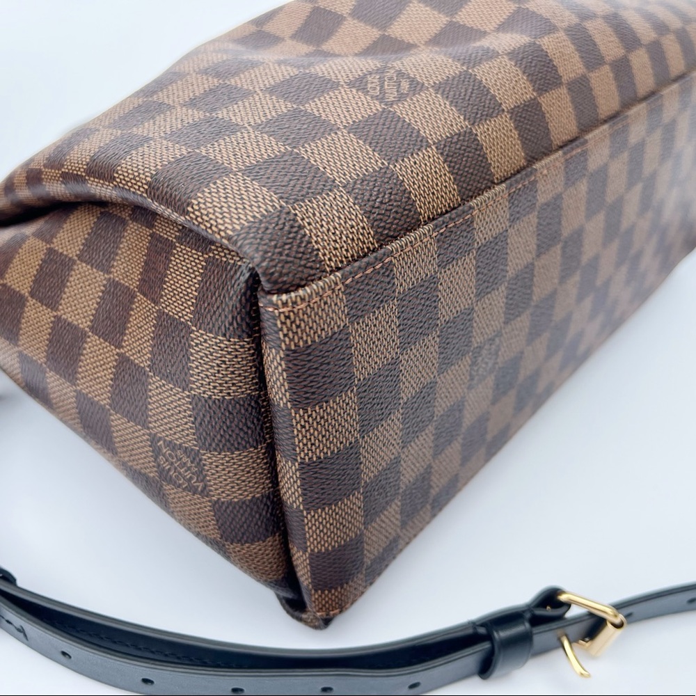 Louis Vuitton Odeon Tote MM Satchel Bag Shoulder Bag Damier Ebene Noir N45283 - Picture 11 of 11